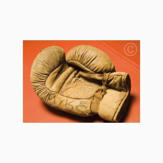 37 Antique Leather Boxing Glove