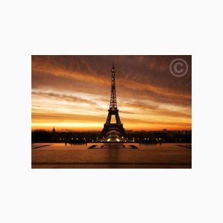 Eiffel Tower at Sunset