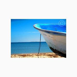 Beach Boat on Shore