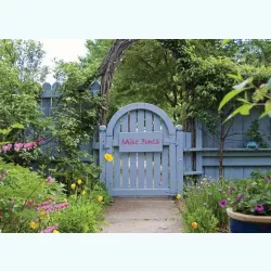 Blue Garden Gate