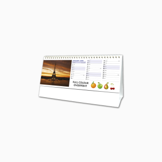 Personalised Landscape Desk Calendar - Memo