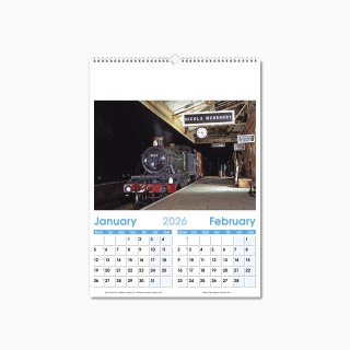 Personalised Medium 6 Page Wall Calendar