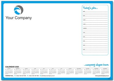 Template 2 with Calendar and Today's Jobs