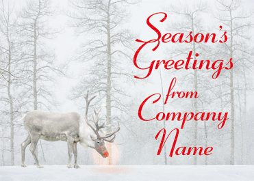 1619 - Real Rudolf Branded Christmas Card