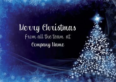 1673 - Star Spangles Branded Christmas Card