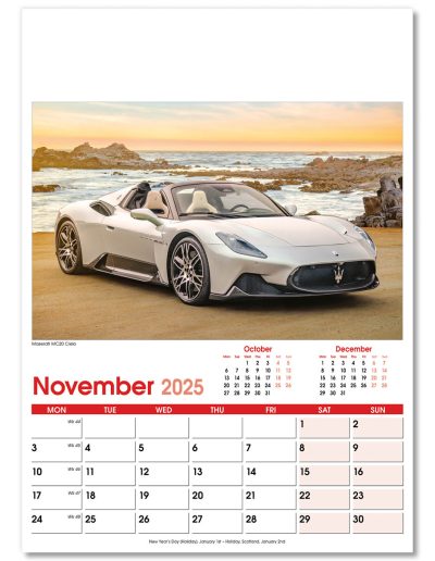 NWO028-fast-cars-optima-wall-calendar-november